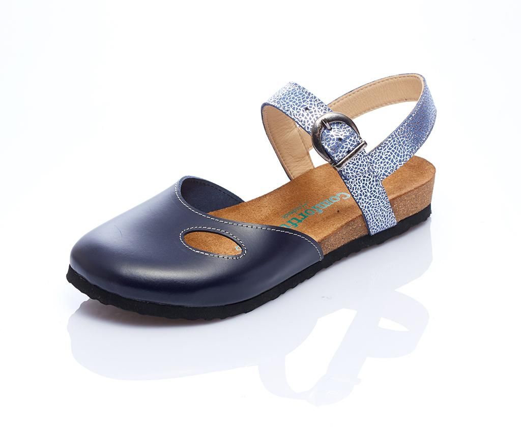 Sandale dama Berit Navy 36 – Comfortfüße Comfortfüße